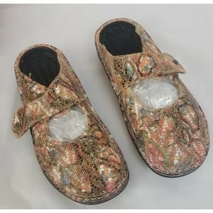 Finn Comfort Shoes US 6 EU 37 Leather Germany Vibrant Multicolor NO INSOLE